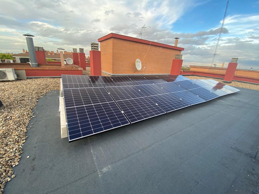 Instalación fotovoltaica Grupo Reside Algorta 15