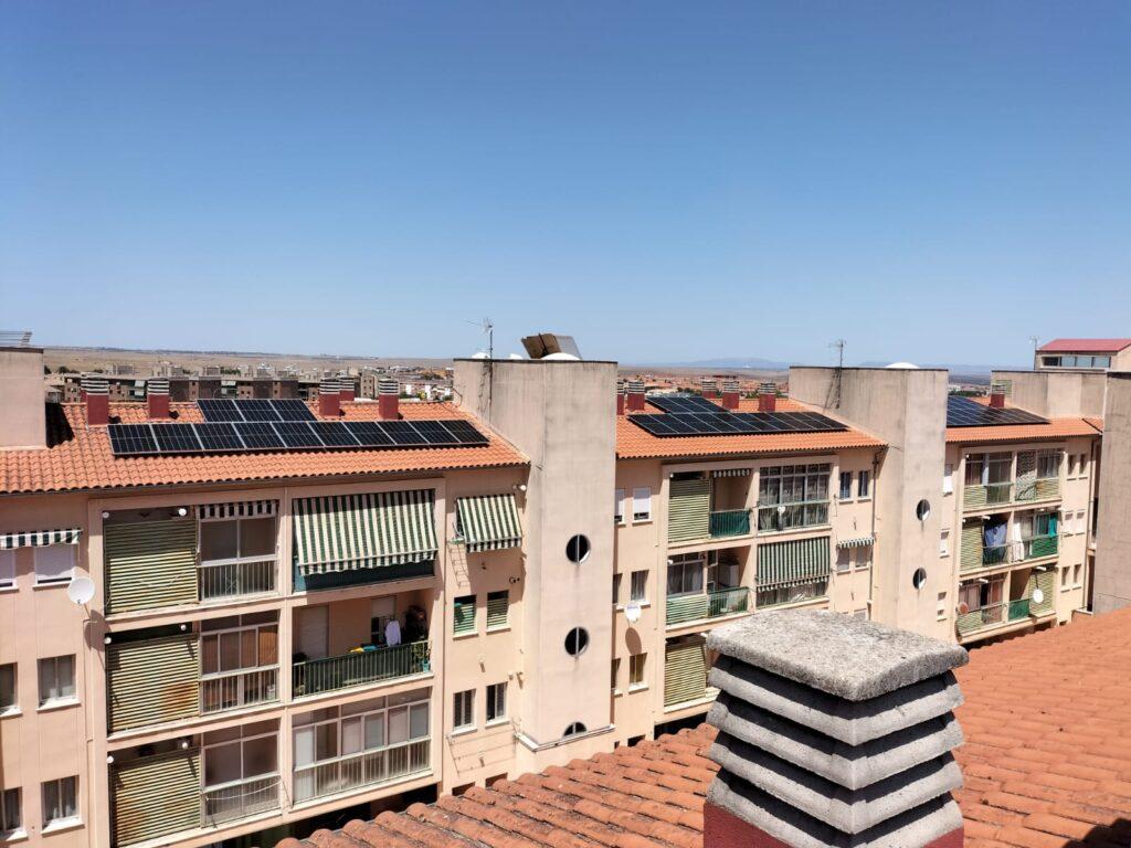 Instalación fotovoltaica comunidad energética La Mejostilla