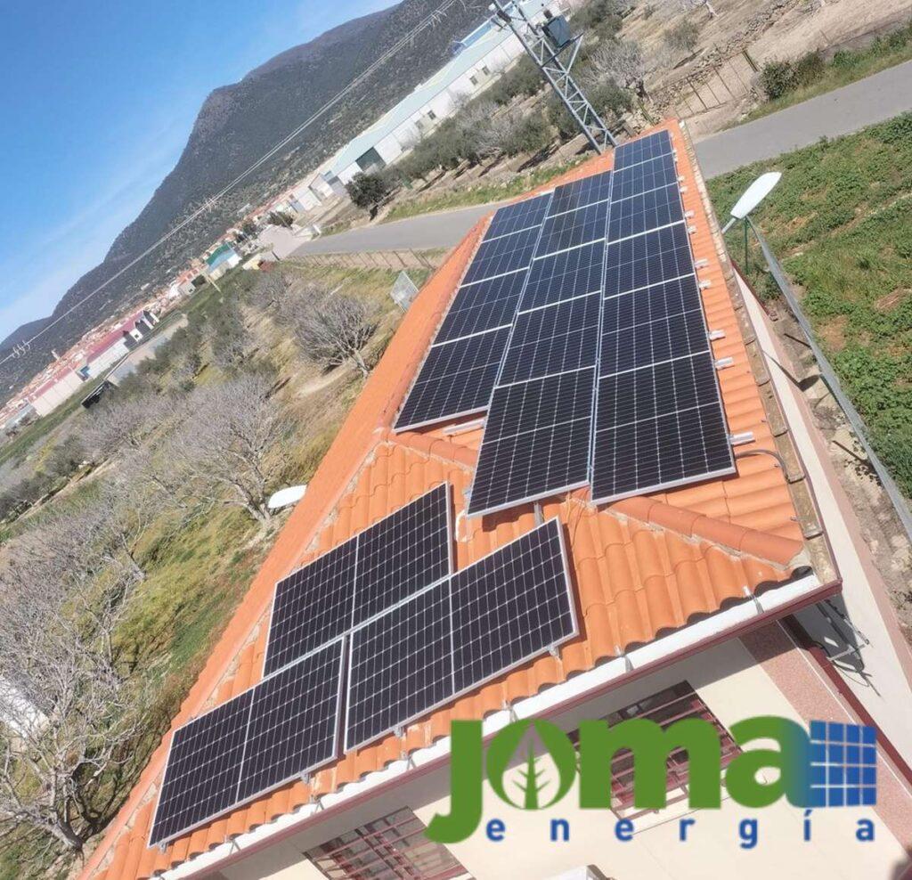 Instalación fotovoltaica de autoconsumo en EBAR ALMOHARÍN